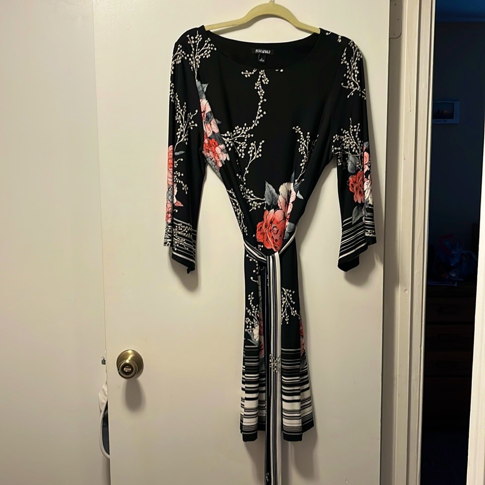 Gorgeous black and flower dress